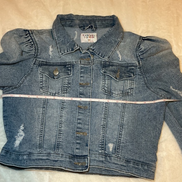 Tinseltown Black Denim Women's Jacket - Picture 7 of 8